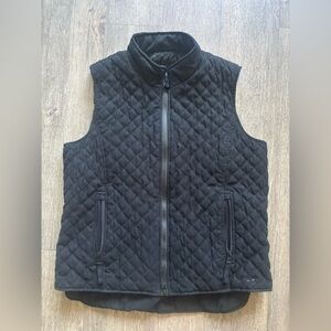 Black Quilted Vest